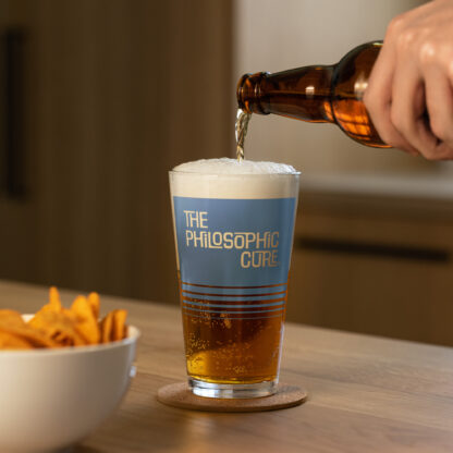 The Philosophic Cure Pint Glass - Image 2