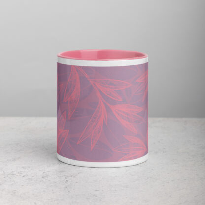 A Spot Of Tea Leaves Mug (11 oz.) - Pink - Image 5